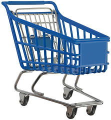 Image showing Shopping Trolley Cutout