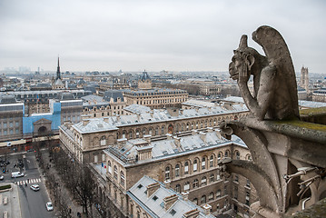 Image showing Aerial View of Paris