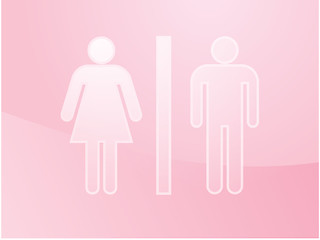 Image showing Toilet symbol illustration