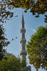 Image showing Blue Mosque in Istanbul - Turkey