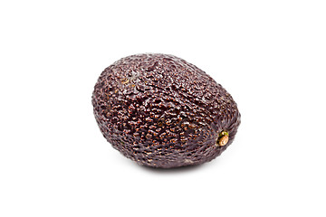 Image showing Avocado isolated on white background with clipping path.