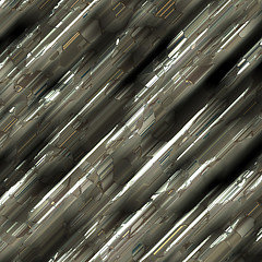 Image showing High tech crystalline background