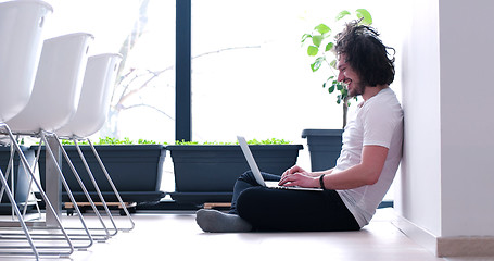 Image showing man enjoying relaxing lifestyle