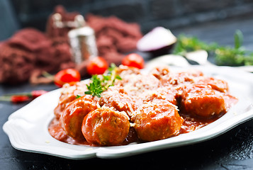 Image showing meatballs