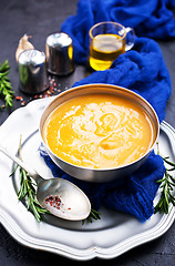 Image showing pumpkin soup