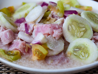 Image showing Filipino food, kinilaw na tuna