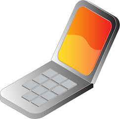 Image showing Mobile phone illustration