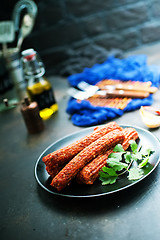 Image showing sausages