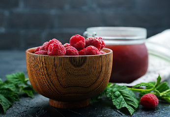 Image showing fresh raspberry 