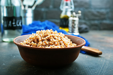 Image showing Buckwheat porridge