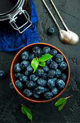 Image showing fresh blueberry