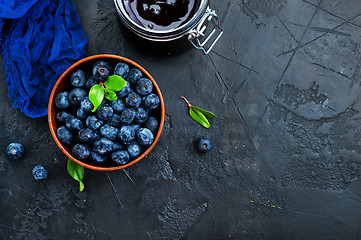 Image showing fresh blueberry