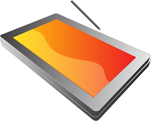 Image showing Tablet pc notebook