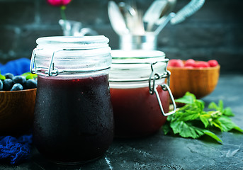 Image showing homemade jam