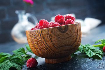 Image showing fresh raspberry 