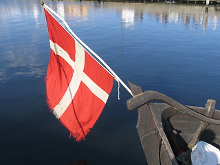 Image showing Danish flag