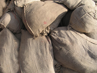 Image showing Canvas sacks