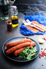 Image showing sausages