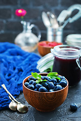 Image showing fresh blueberry