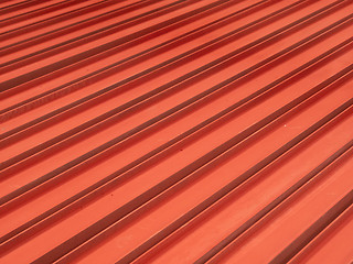 Image showing Red industrial abstract