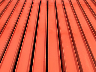 Image showing Red industrial abstract