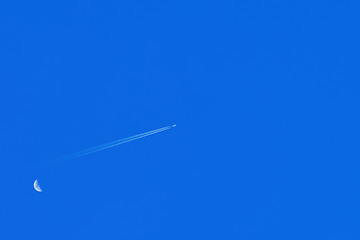 Image showing Airplane in Sky