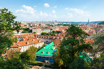 Image showing View on Prague