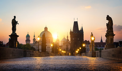 Image showing Bridge in Prague