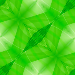 Image showing Green abstract seamless background