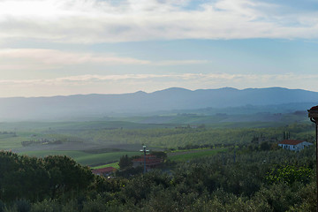 Image showing Beautiful spring landscape in Tuscany