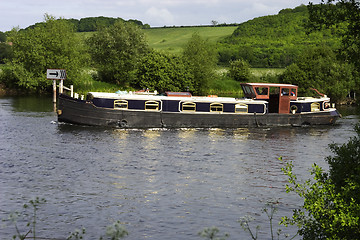 Image showing narrowboat