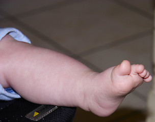 Image showing babies foot