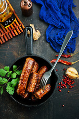 Image showing sausages