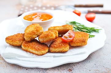 Image showing chicken nuggets 