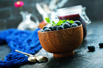 Image showing fresh blueberry
