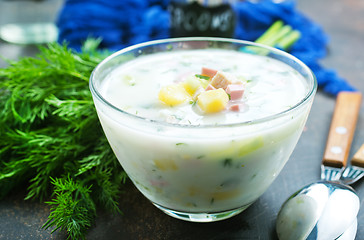 Image showing cold soup