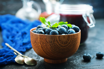 Image showing fresh blueberry