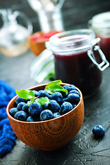 Image showing fresh blueberry