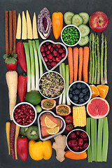 Image showing Healthy Fresh Super Food
