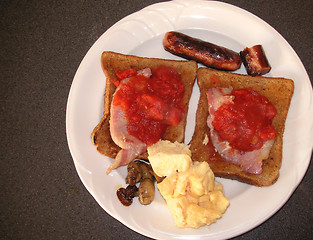 Image showing cooked breakfast