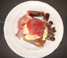 Image showing cooked breakfast 