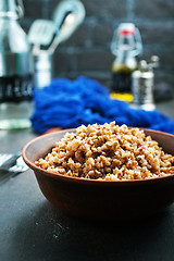 Image showing Buckwheat porridge