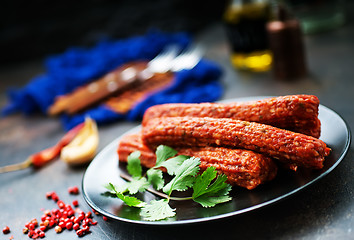 Image showing sausages