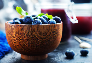 Image showing fresh blueberry