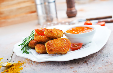 Image showing chicken nuggets 