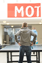 Image showing Table Tennis Break