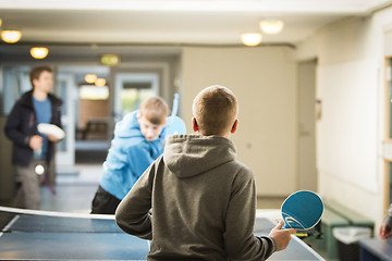 Image showing Table Tennis Break