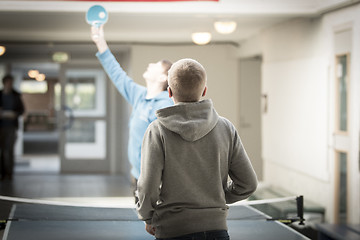 Image showing Table Tennis Break