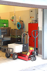 Image showing Pallet Jack Cart