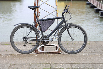 Image showing Black Bicycle